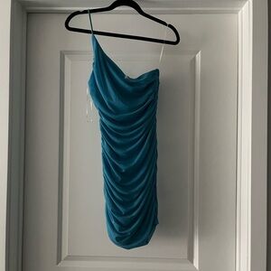 NWT Princess Polly One-Shoulder Mini Dress